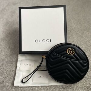 New Gucci round wristlet.